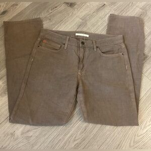 Joes Men’s Bark Brown Straight & Narrow fit Jeans .